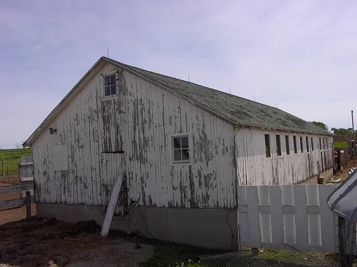 Before photo of the remodeled building
