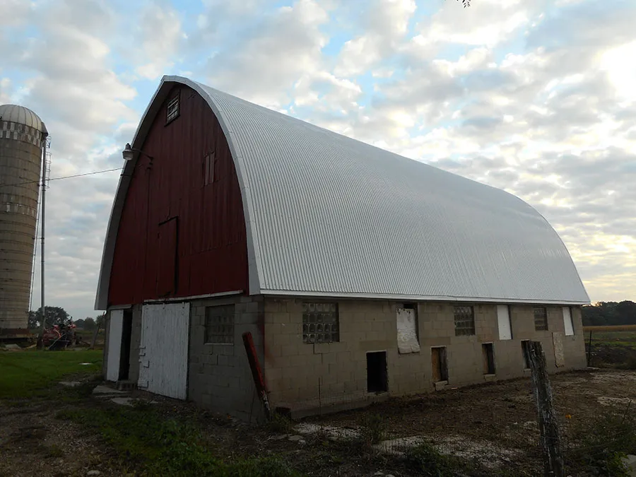 After photo of the remodeled building