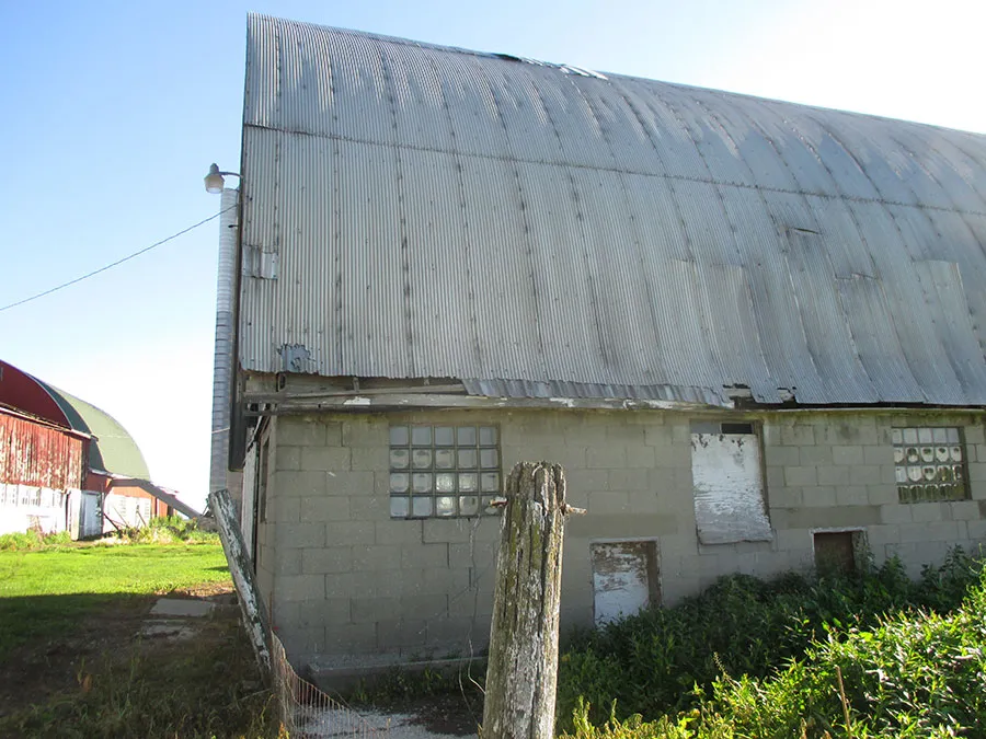 Before photo of the remodeled building