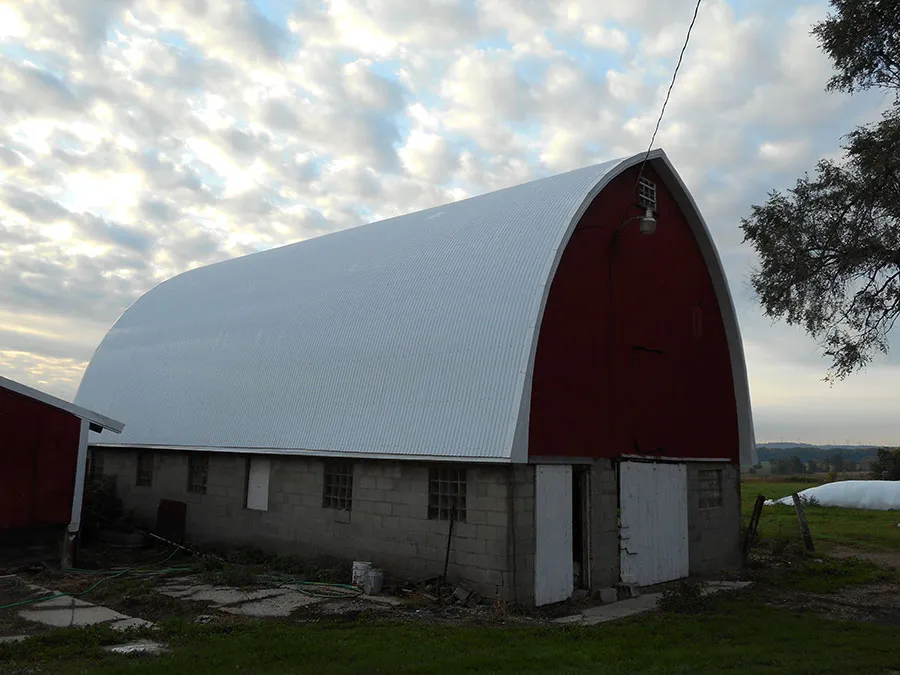 After photo of the remodeled building